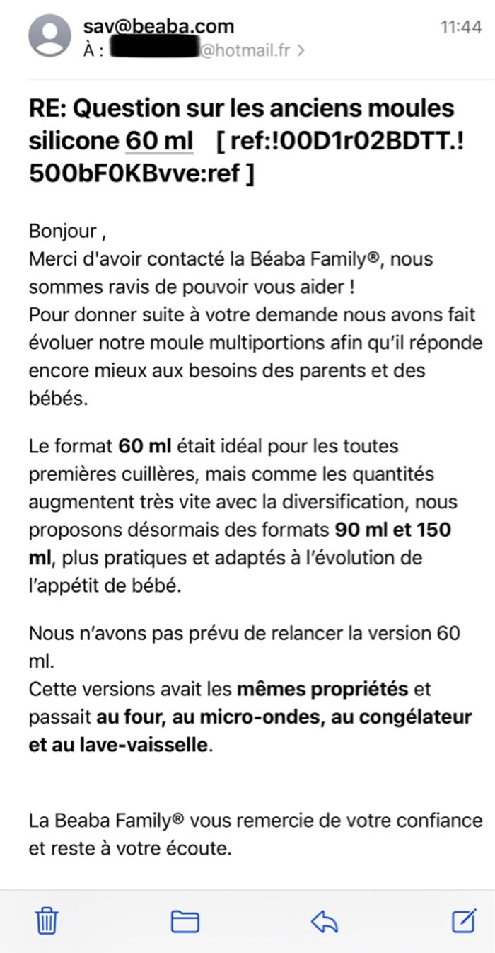 🍼 Lot complet de 4 moules multiportions Béaba en silicone (2x60 ml, 90 ml et 150 ml) - photo numéro 4