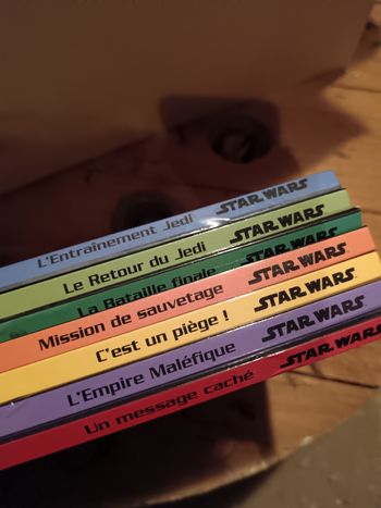 Collection 7 livres star wars