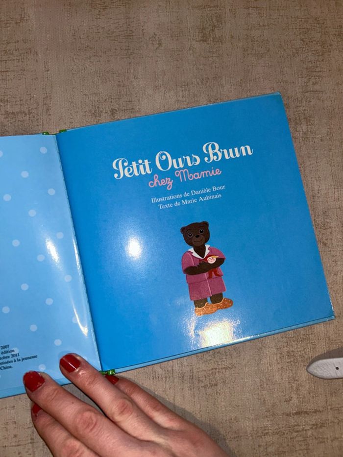 Livre petit ours brun et ses grands parents - photo numéro 4