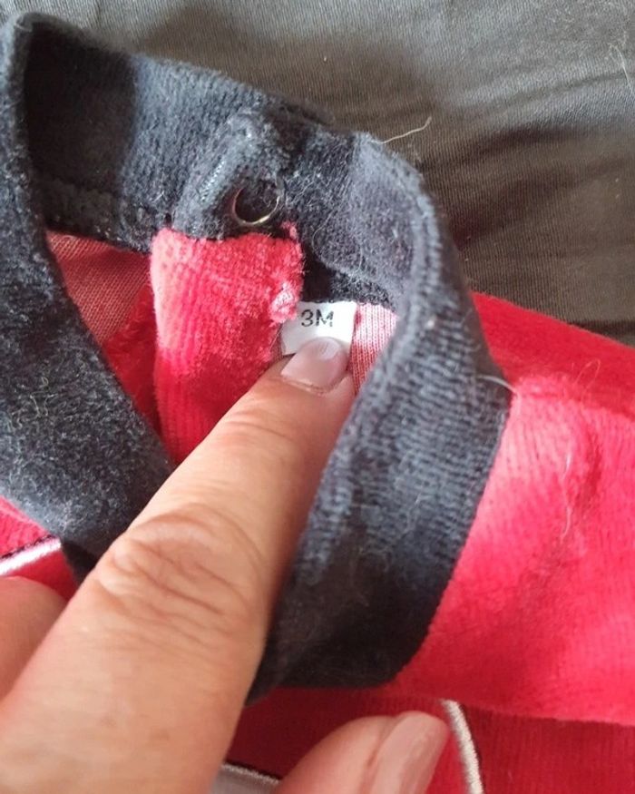 Pyjama Mixte 3 mois thème Noël - photo numéro 3