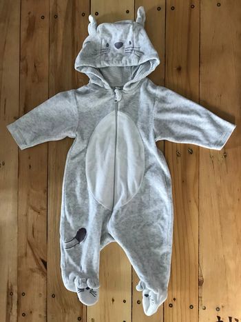 Combinaison à capuche souris