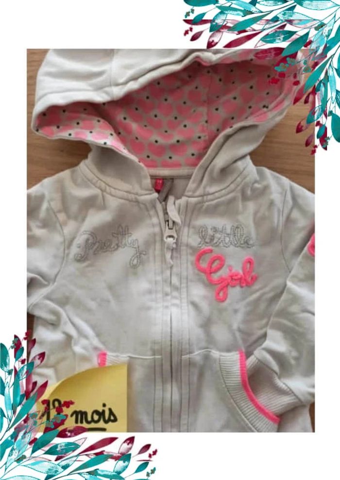 Gilet fille 12 mois - photo numéro 2