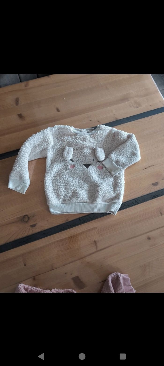 Pyjama 2 pièces fille 36 mois - photo numéro 2