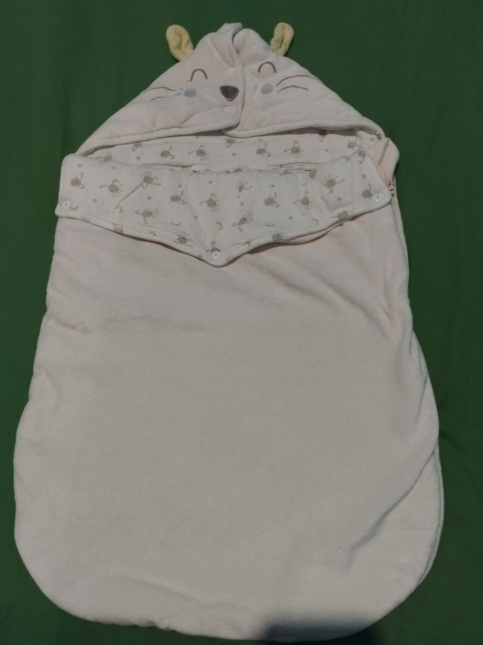 Nid d'ange/chancelière pour cosy siège auto