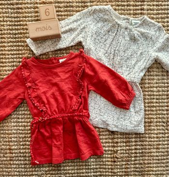 Lot robes TAO 6mois / 68cm