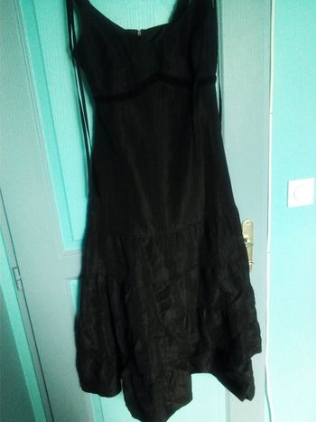 Robe noire soirée d'été en 38