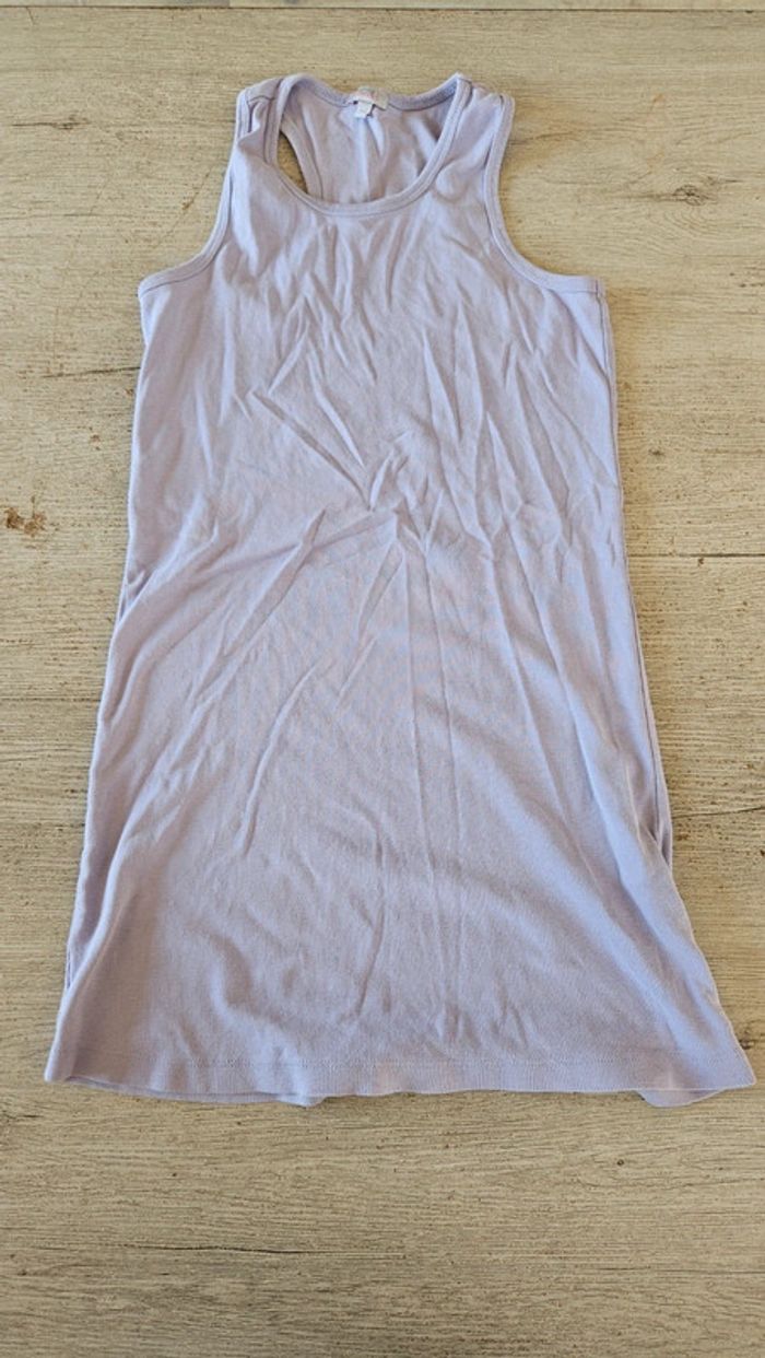 Chemise de nuit légère sans manche, parme, Tex Kids, 11/12 ans, peu mise