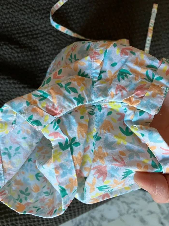 Magnifique combi short motif hirondelles - photo numéro 4