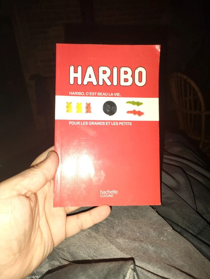 Livre cuisine recettes haribo