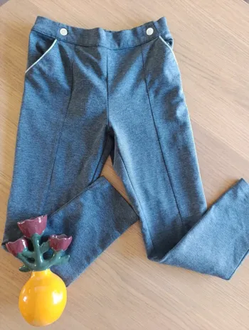 Pantalon Sergent Major 10 ans gris réglable