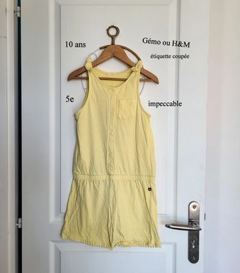 Combishort h&m 10 ans impeccable