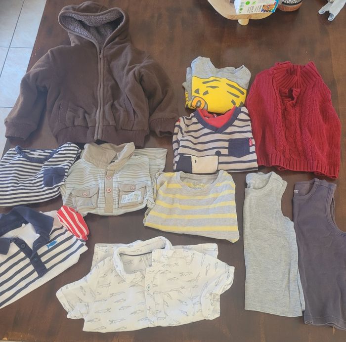 Lot vêtements garçons