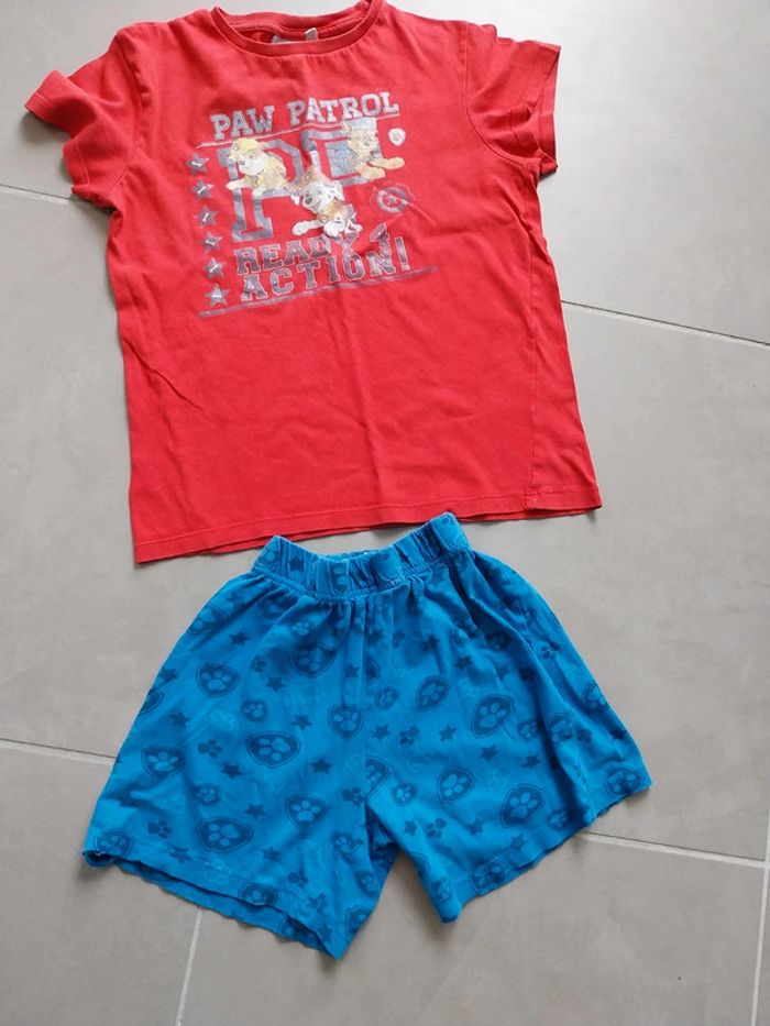 Pyjama short 2P Paw patrol T10A - photo numéro 2