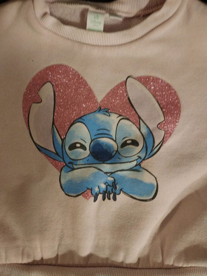 Sweatshirt 12 mois Stitch - photo numéro 2