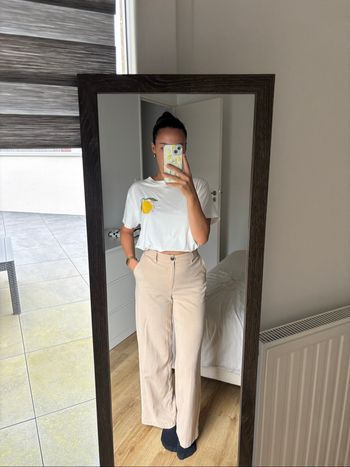 Pantalon beige Kiabi