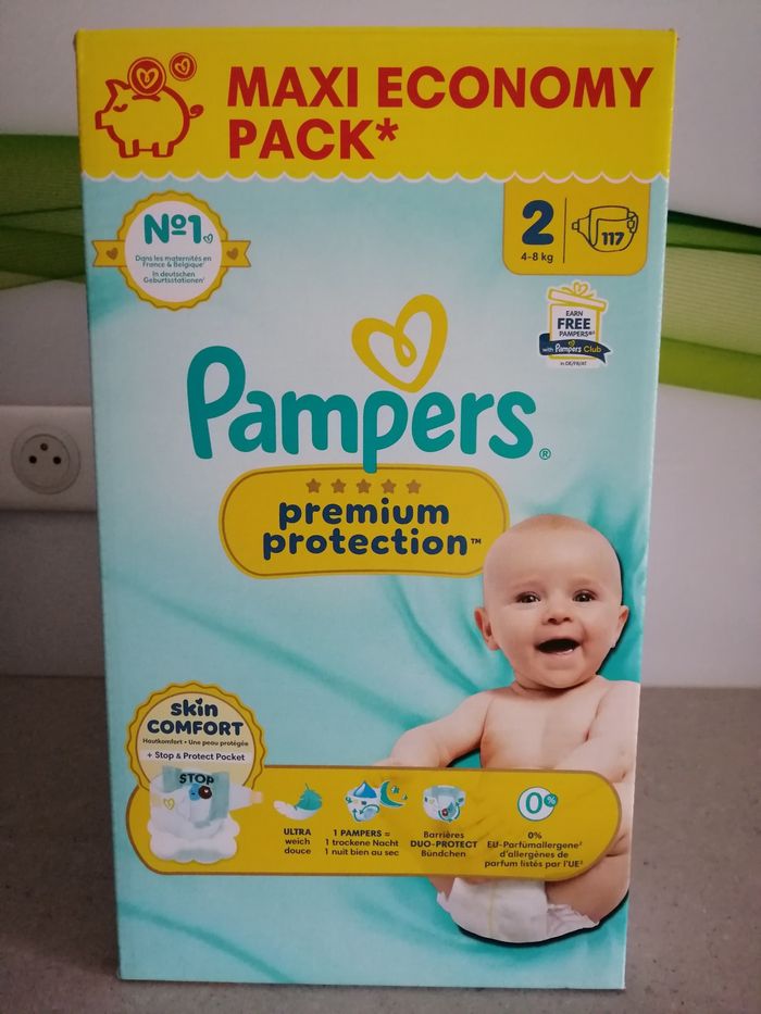 Pampers Couches taille 2