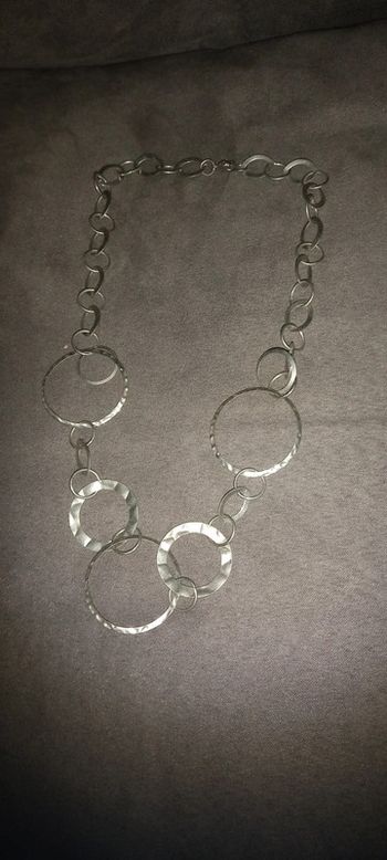 Collier anneaux rond