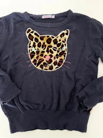 Pull 6 ans billieblush bleu marine