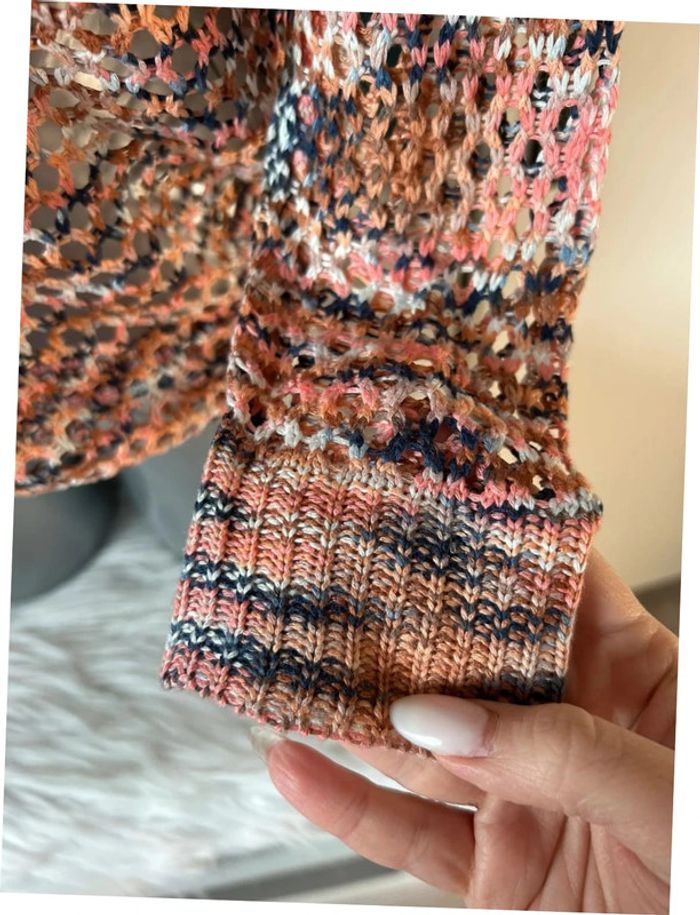 Pull maille couleurs - taille unique - photo numรฉro 4