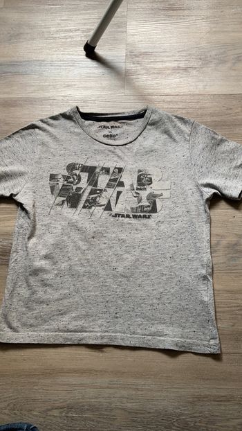 T-shirt gris star wars
