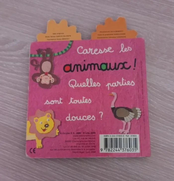 Livres enfant caresse les animaux - photo numéro 6
