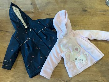 Lot manteau fille 