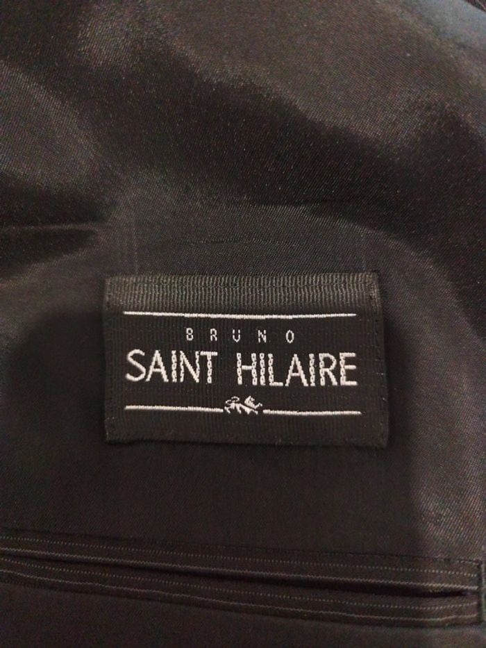 Costume noir rayé Saint Hilaire - photo numéro 3