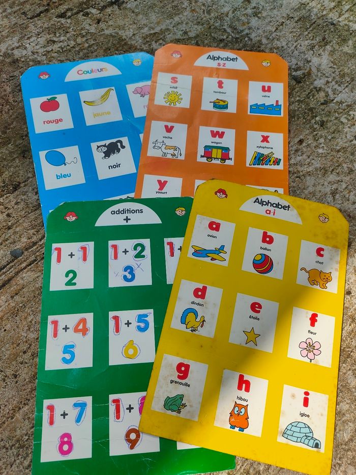 Jeu bilingue vintage Chut j'apprends - Ma petite école - photo numéro 4