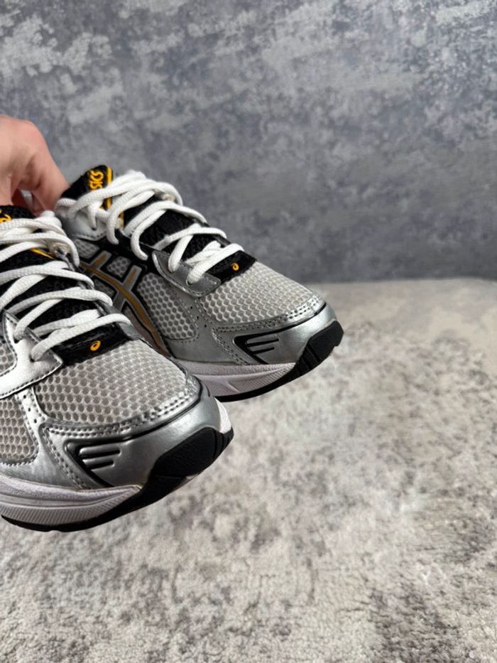 Asics Gel 1130 Running - White & Yellow & Silver - photo numéro 14