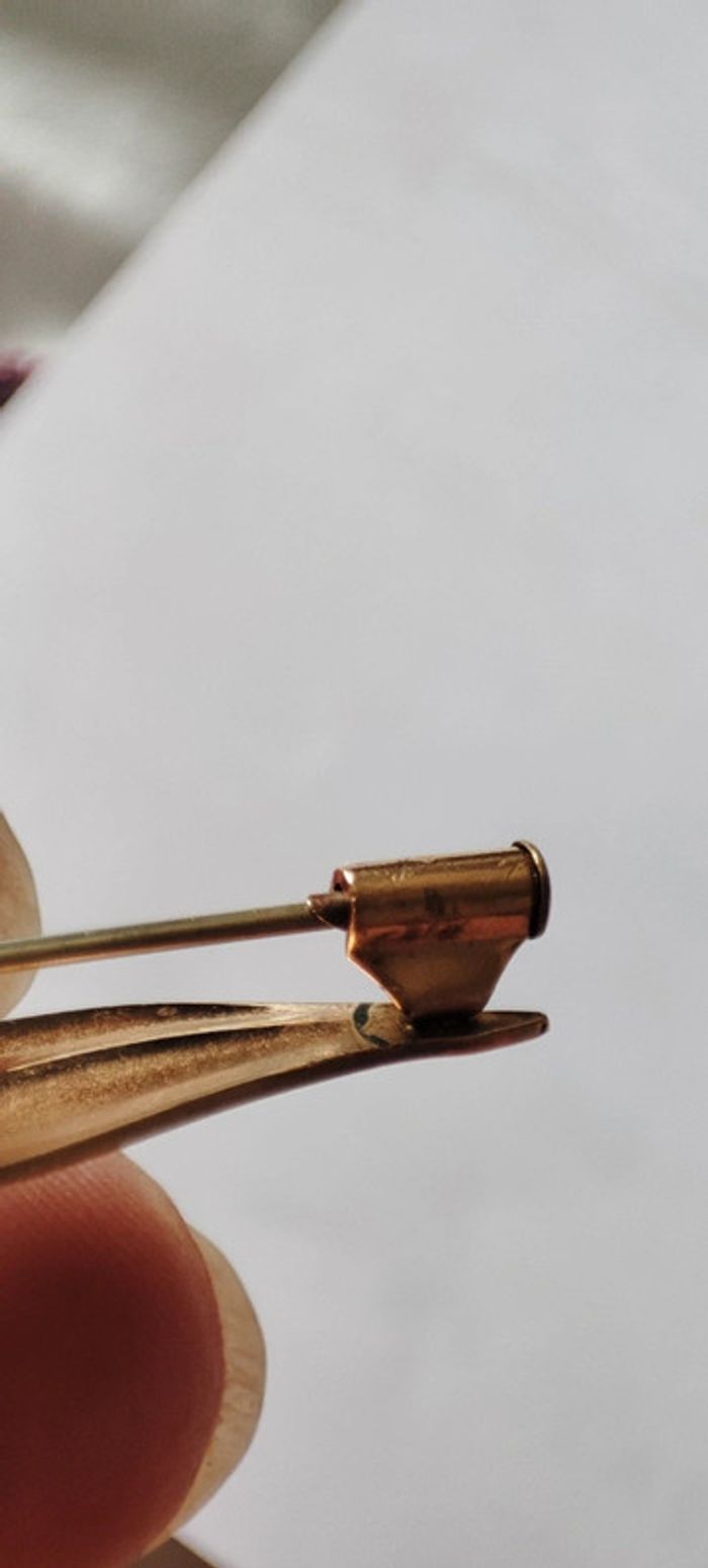 Broche plaqué or - photo numéro 8