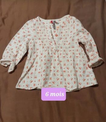 Chemisier manche longue