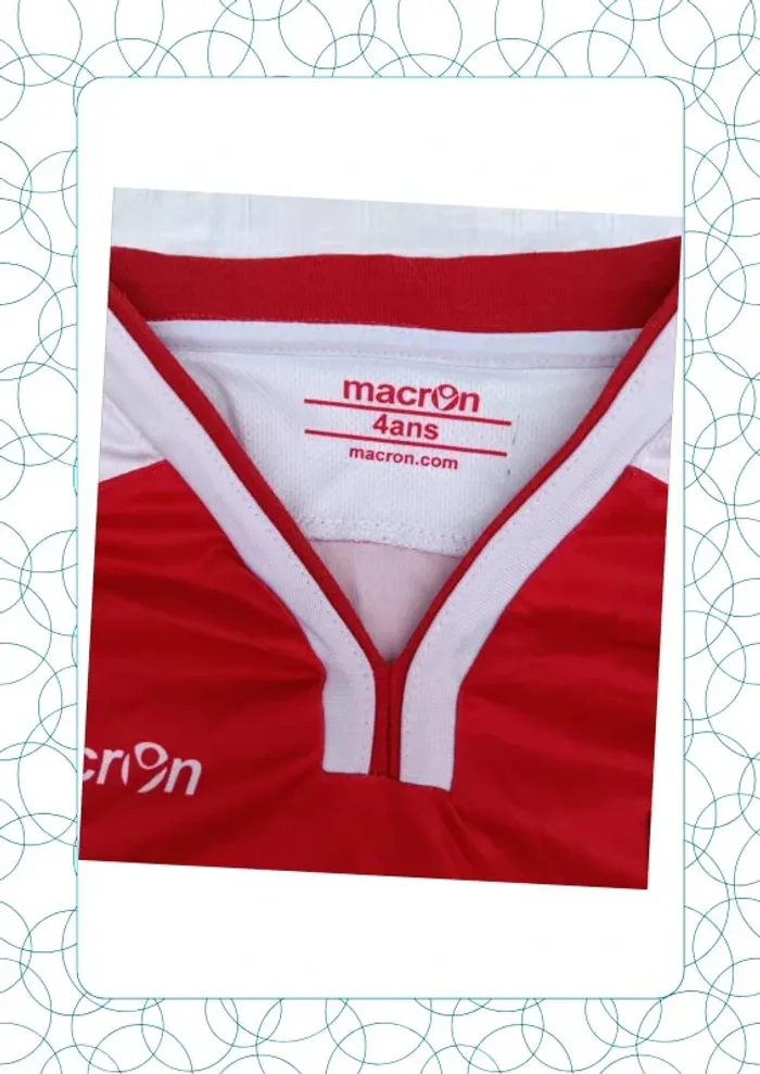 Maillot de foot 4 ans Macron - photo numéro 2