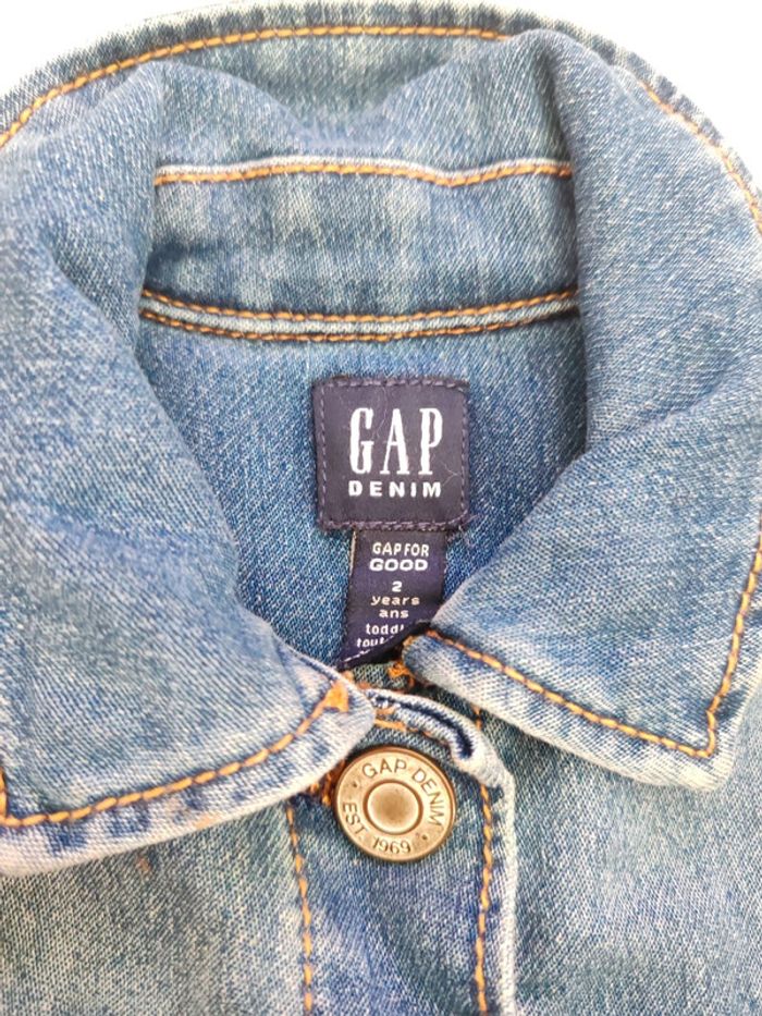 Veste en jean Gap 2 ans - photo numéro 2