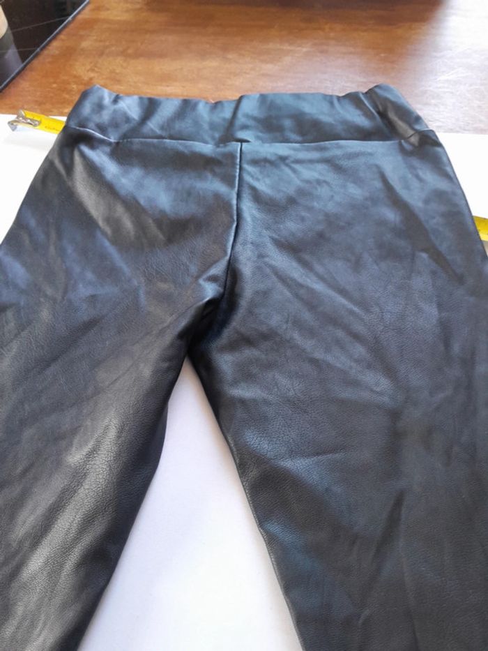Leggings simili cuir made in italy taille xs ou s - photo numéro 7