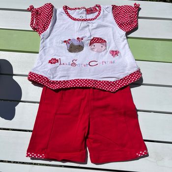 Ensemble tee shirt short