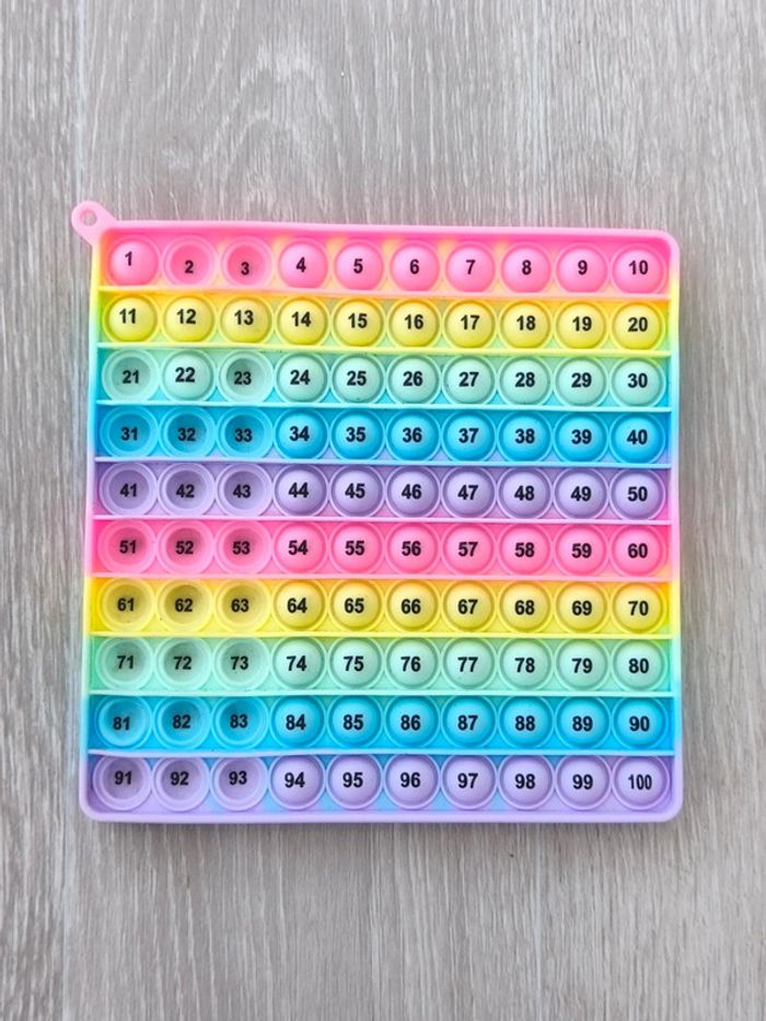 Jeu pop it pour compter