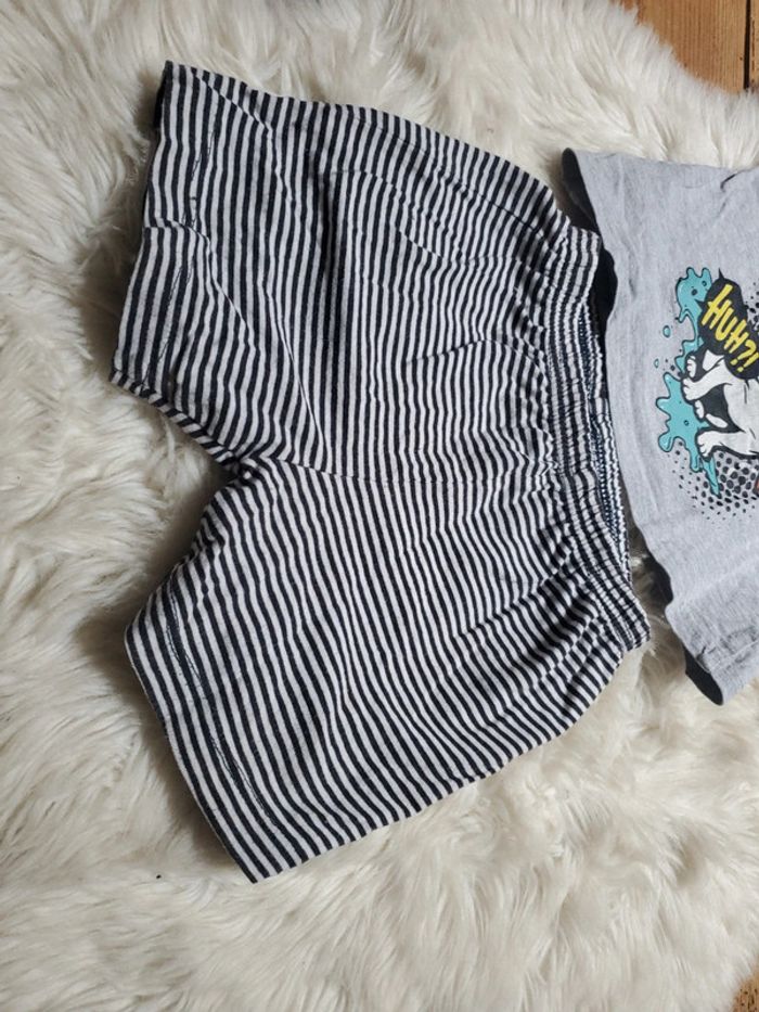 Ensemble short tee-shirt MC 24mois - photo numéro 2