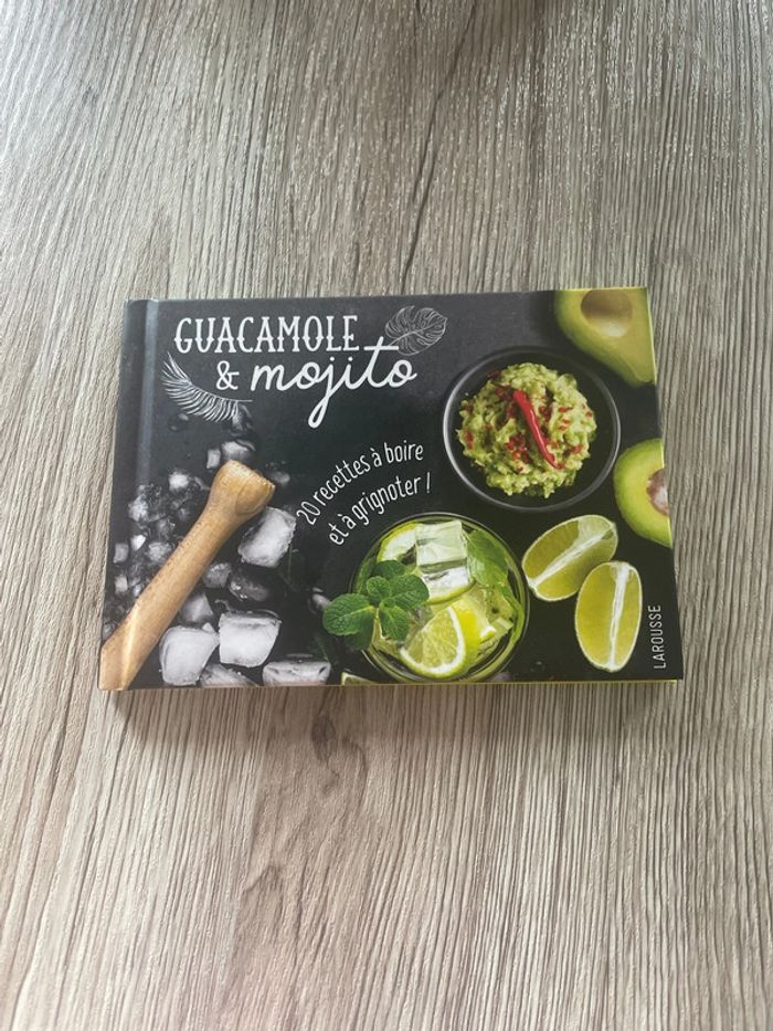 Petit livre recettes Guacamole et Mojitos Larousse