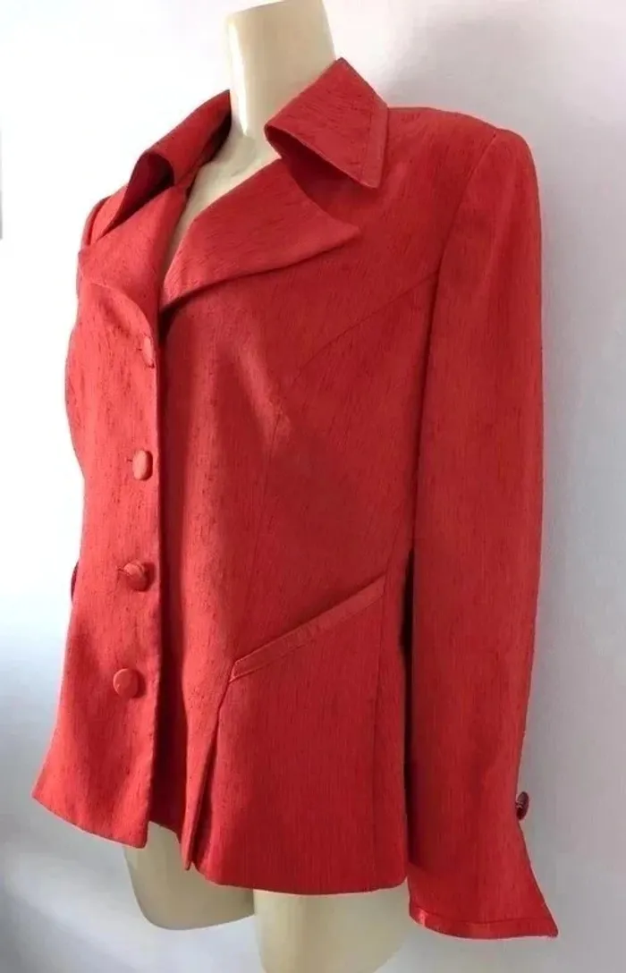 Veste blazer d'été - Extenzo Paris - taille 44 - photo numéro 4