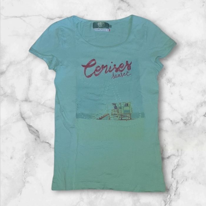 T-shirt cerise sunset