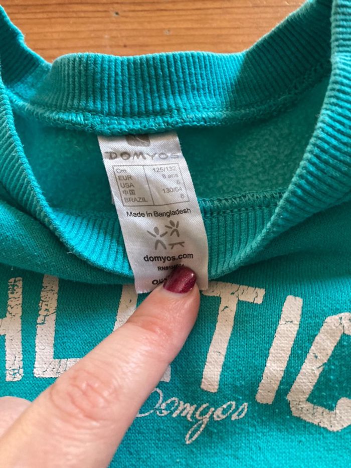 Sweat Domyos 8 ans - photo numéro 3