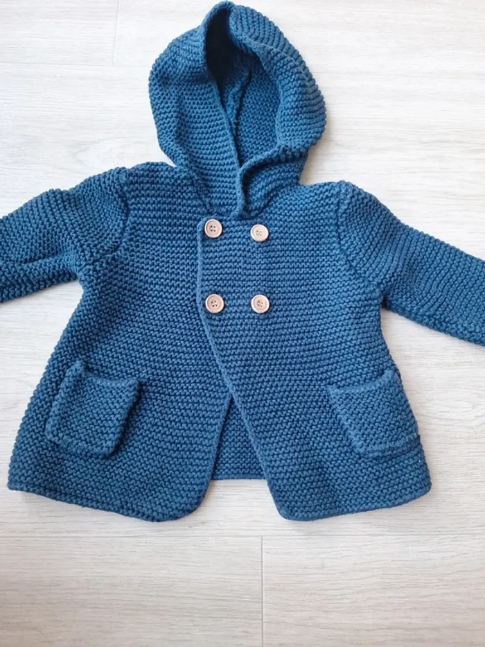 Gilet bleu marine Zara 🙂 - photo numéro 2