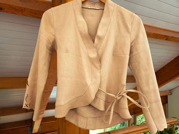 Gilet Sandro taille 2 Camel clair