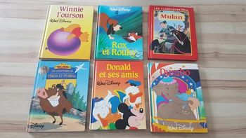 Lot de 6 livres disney