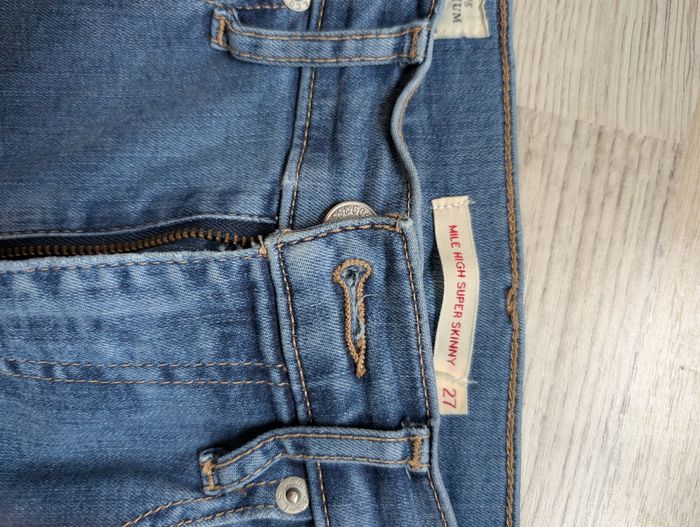 Jeans super skinny taille haute Levi's - photo numéro 2