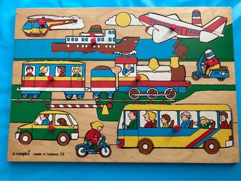 Puzzle bois la ville