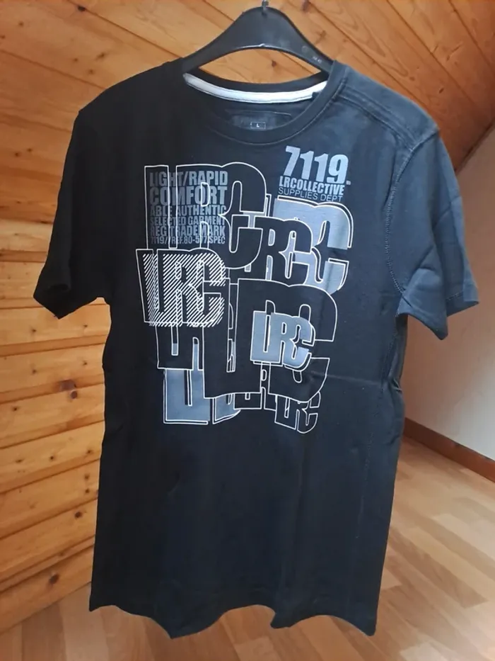 T-shirt imprimé homme taille L