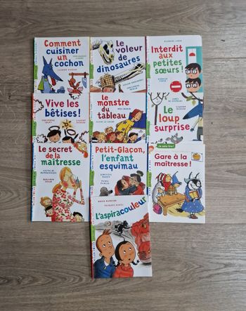 Lot de 10 livres cp milan benjamin