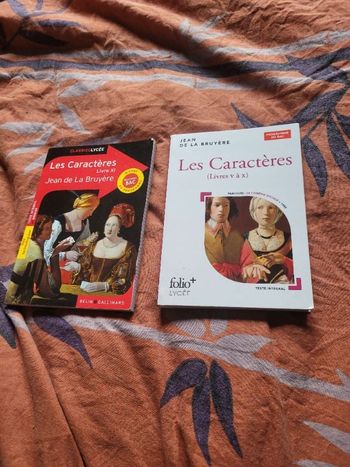 Livres Jean de la bruyere