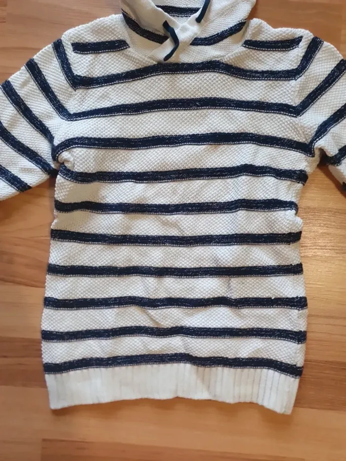 pull marinière gemo 10 ans - photo numéro 2